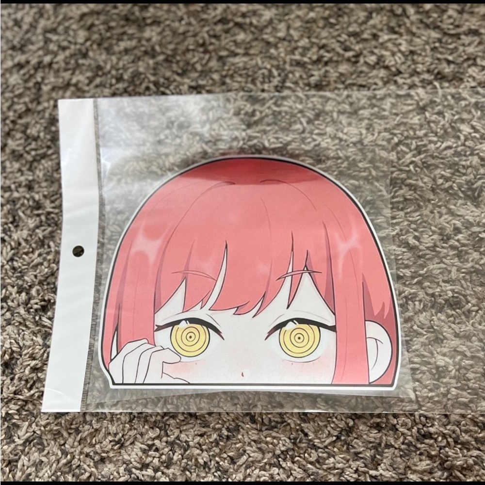 Chainsaw Man Car Sticker Anime